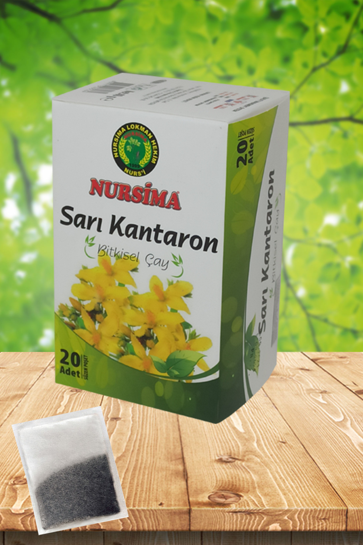 Sarı Kantaron Bitki Çayı 20 'li Süzen Poşet