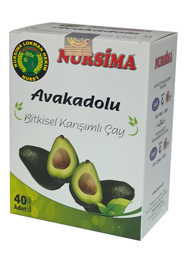 Avakadolu Bitkisel Karışımlı Çay 40 'lı Süzen Poşet