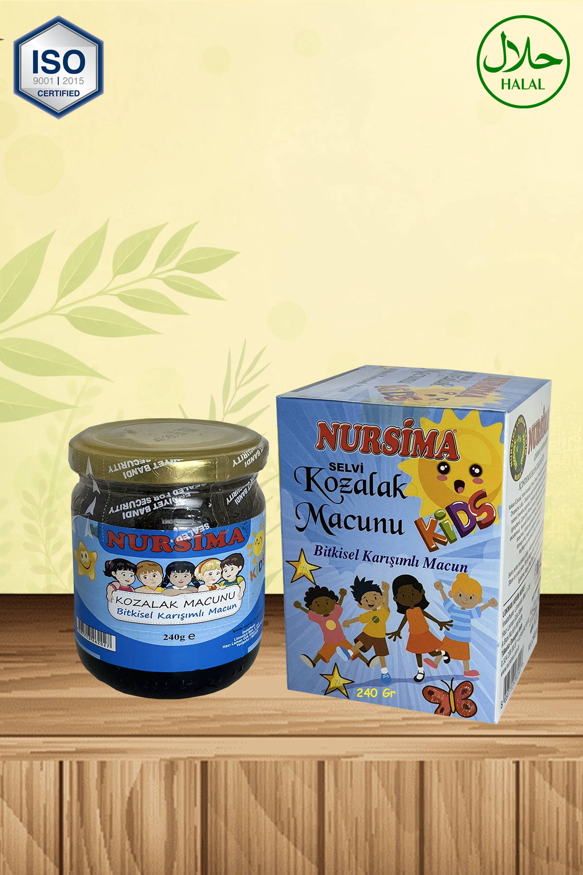 Selvi Kozalak Kids Bitkisel Karışımlı Macun 240 gr