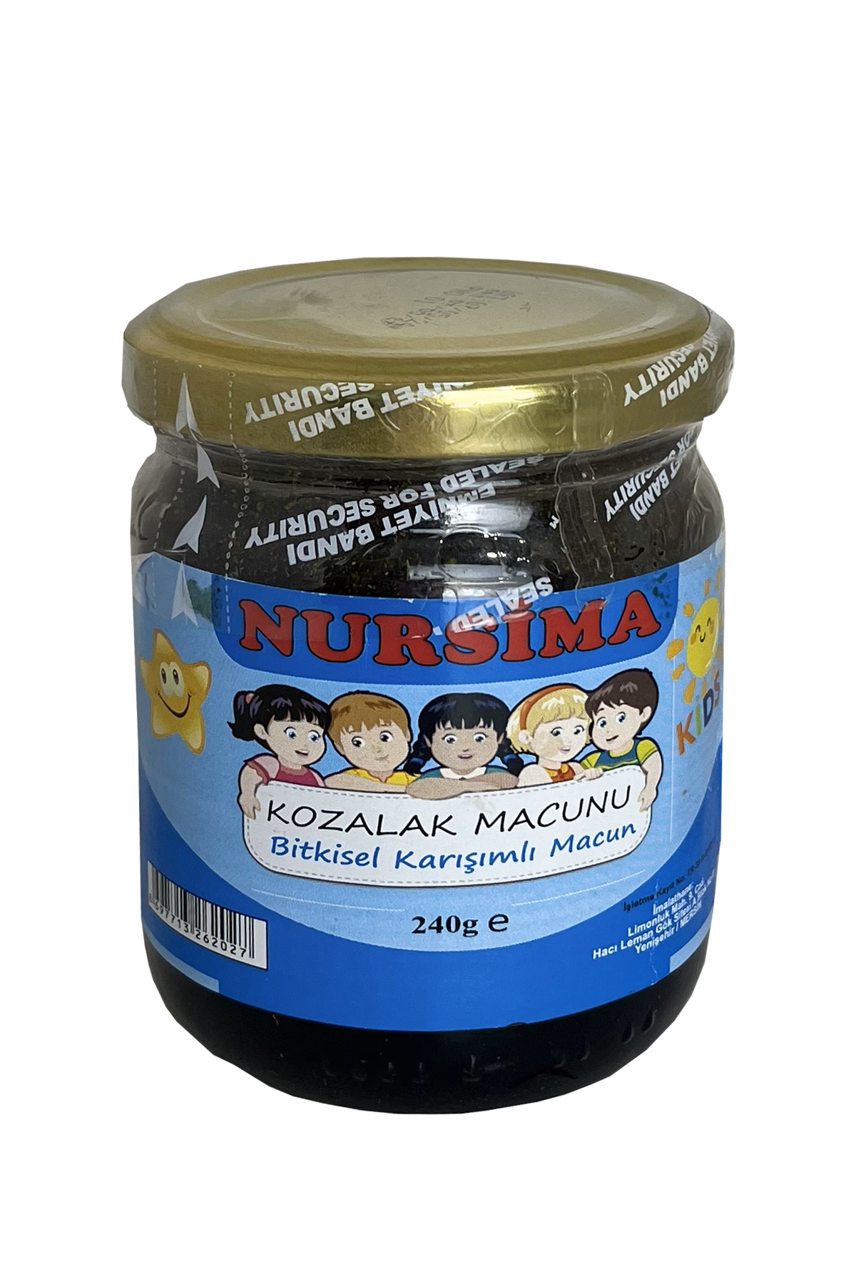 Selvi Kozalak Kids Bitkisel Karışımlı Macun 240 gr