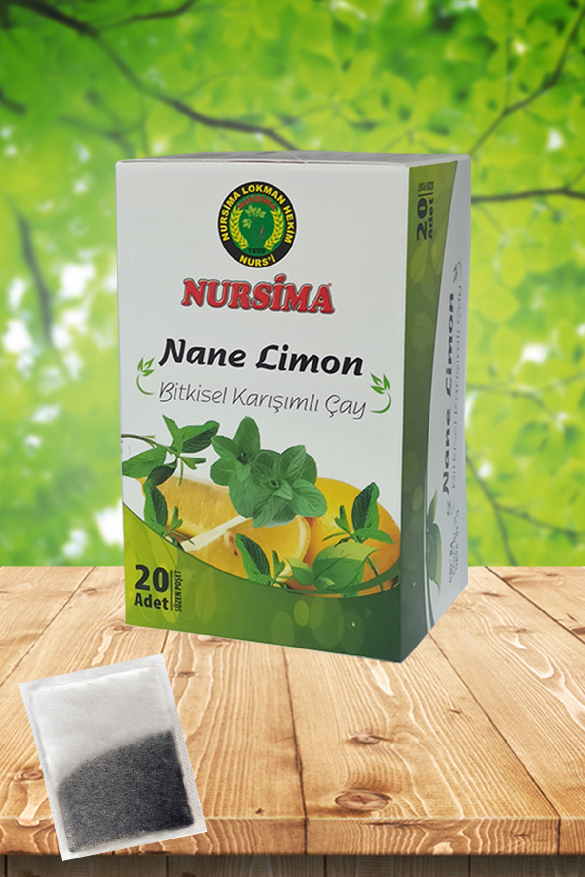 Nane Limon Bitkisel Karışımlı Çay 20 'li Süzen Poşet
