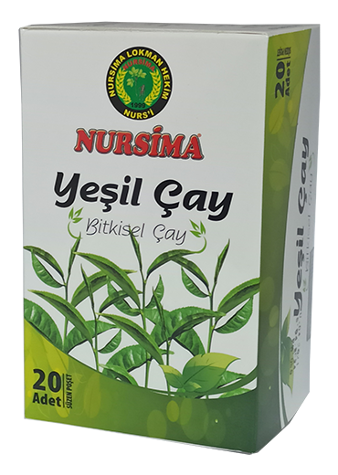 Yeşil Çay Bitkisel Çay 20 'li Süzen Poşet