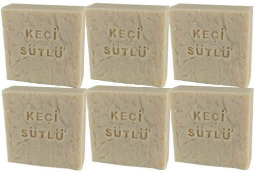 Keçi Sütlü Doğal Sabun 6 Adet