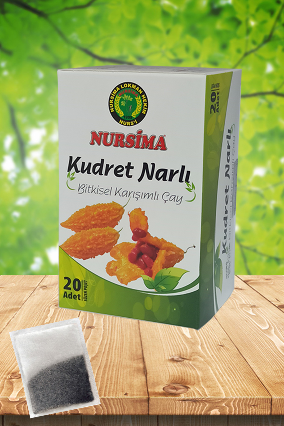 Kudret Narlı Bitkisel Karışımlı Çay 20 'li Süzen Poşet